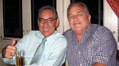With Louis Noll on my 69th birthday, April 2008